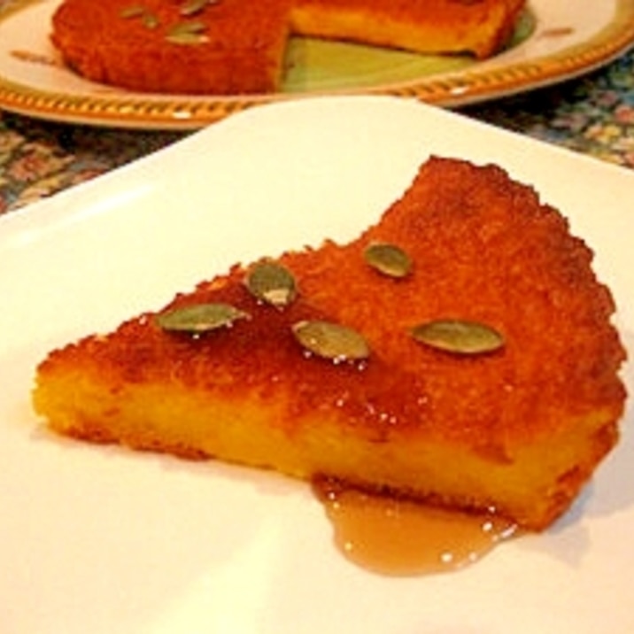 パンケーキミックスで 簡単しっとりかぼちゃケーキ レシピ 作り方 By 楽天出店店舗 ウルトラミックス 楽天レシピ